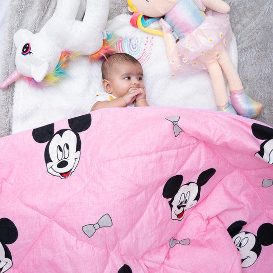 KIDS QUILT -Cheerful Mickey Dreams