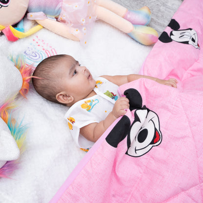 KIDS QUILT -Cheerful Mickey Dreams