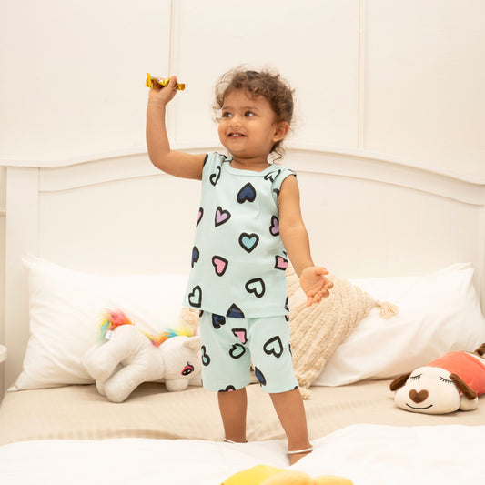 Coords Sleeveless 100% cotton Ribbed Knit - cloud Soft Series - Loving Pastels