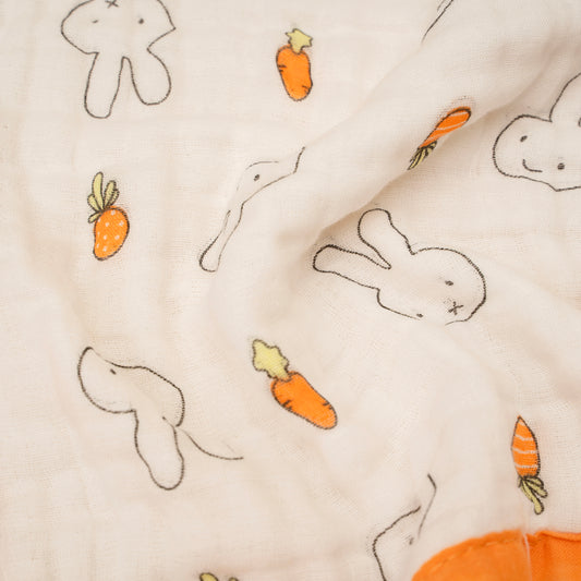 CRINKLE BLANKET | 6 LAYERS | ORGANIC MUSLIN | LITTLE MIFFY