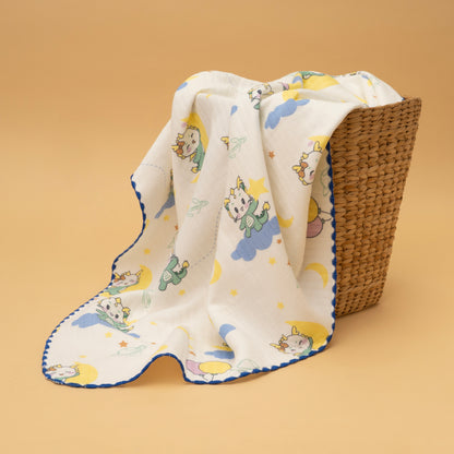 LUXE BLANKET | COTTON | TWINKLE DRAGON