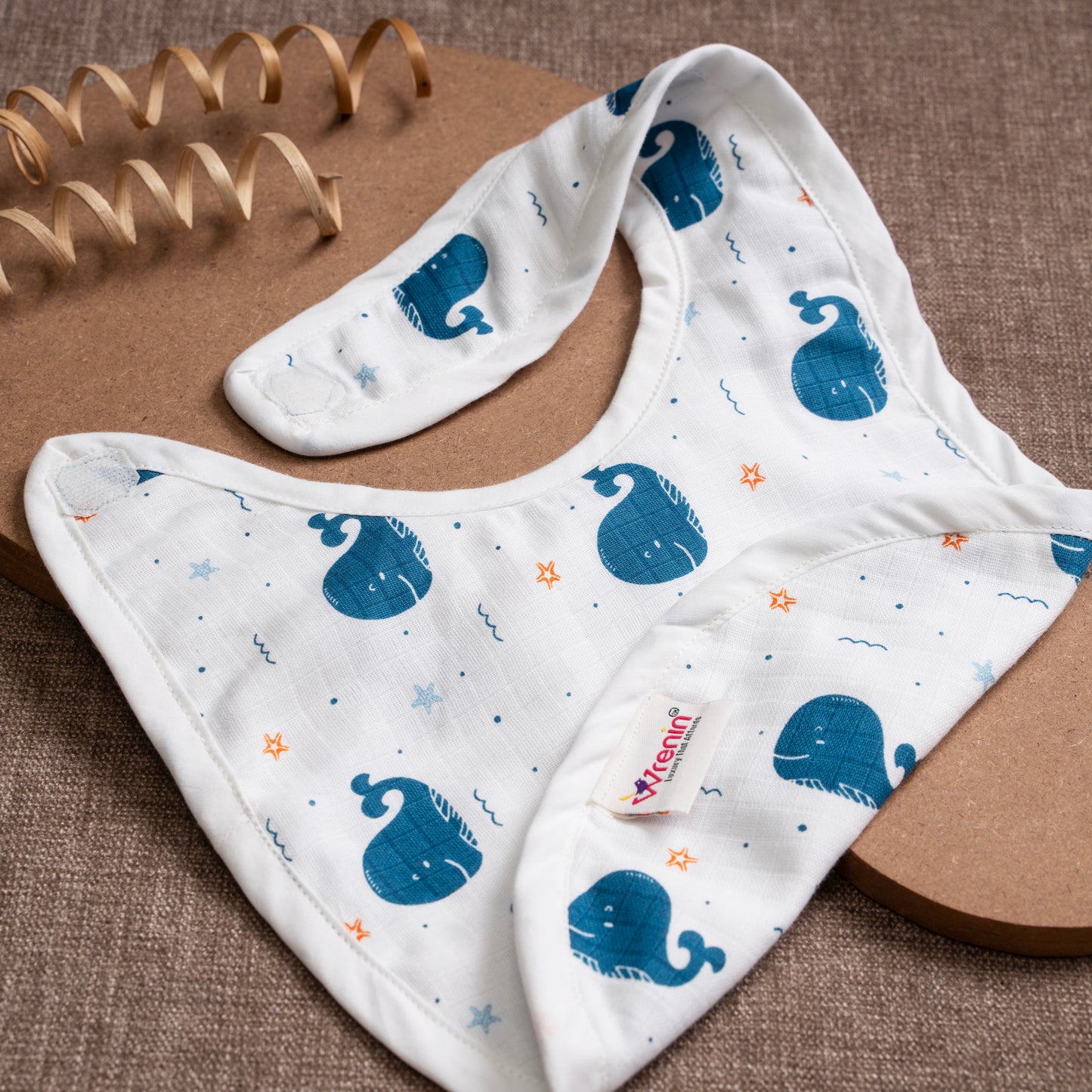 BIB | Organic Muslin | Ocean Majesty