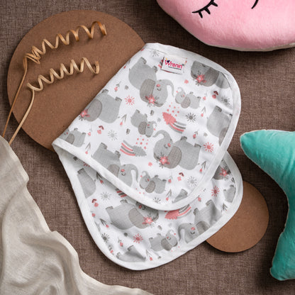 Burp cloth |Muslin | Organic |Wide Wrap | GOTS CERFIFIED| Dreamy Trumpet