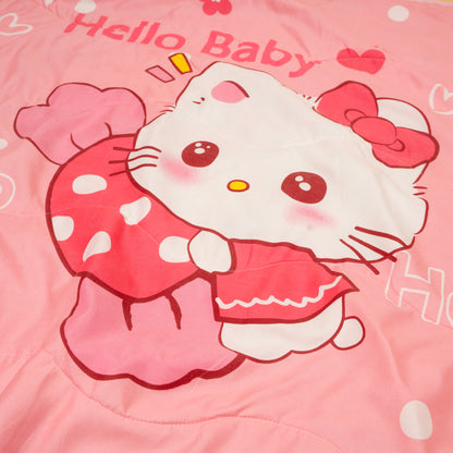 QUILT - BLANKET | COTTON FEATHERLIGHT | 136*106 CM |HELLO KITTY