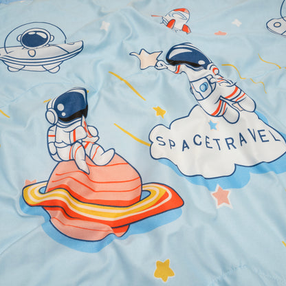 QUILT - BLANKET | COTTON FEATHERLIGHT | 136*106 CM | SPACE EXPLORERS