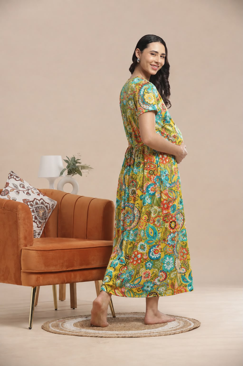 ZIPLESS MATERNITY WEAR | KNITTED COTTON | CLOUD SOFT | KALEIDO