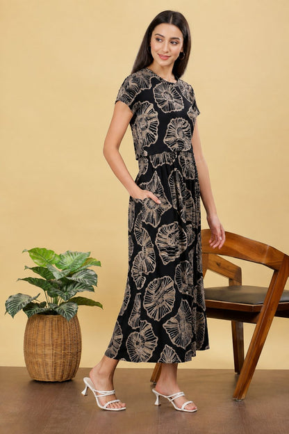 ZIPLESS MATERNITY WEAR | KNITTED COTTON | CLOUD SOFT | NOIR