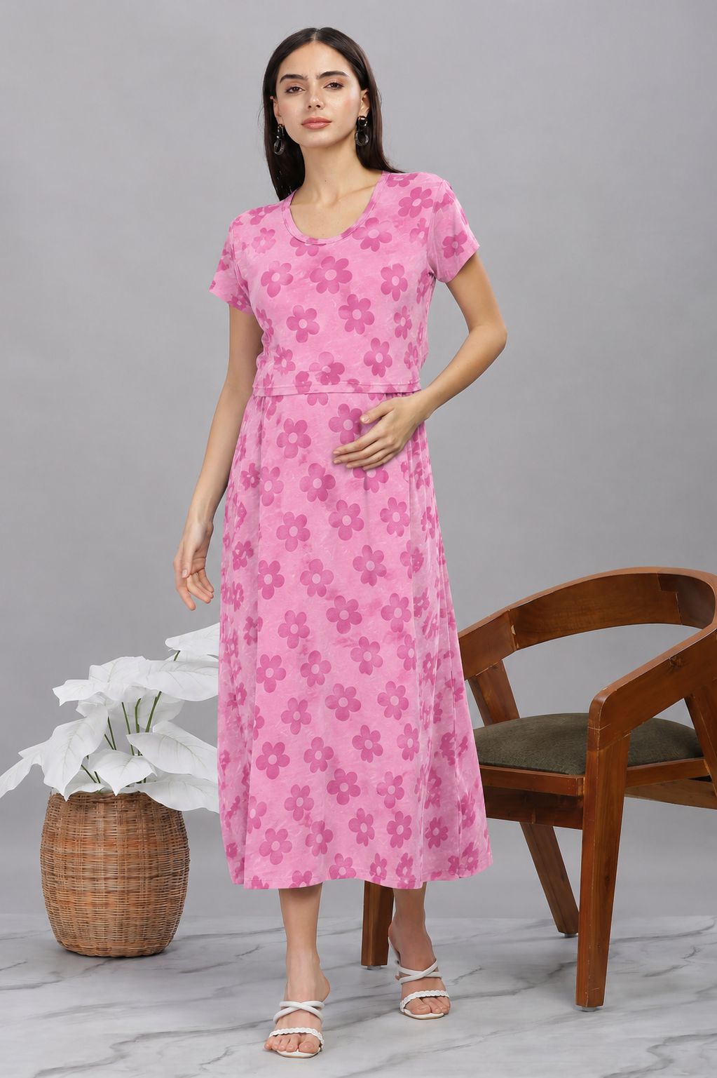 ZIPLESS MATERNITY WEAR | KNITTED COTTON | BUTTERY SOFT | BLOOMELLE