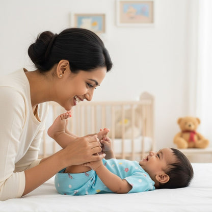 Jabla Set Envelope Sleeve - Soft Blue Hues